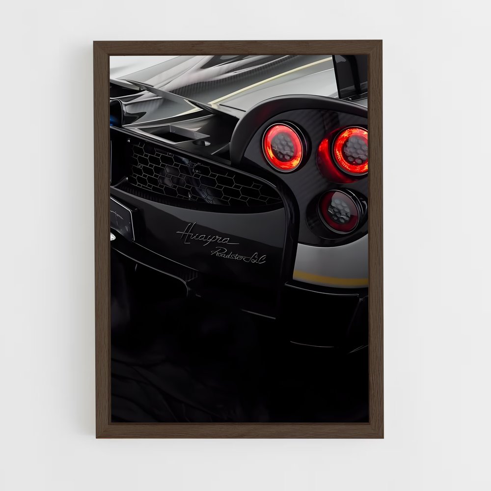 Poster Hypercar Évasion – affiche Pagani (vue 5)